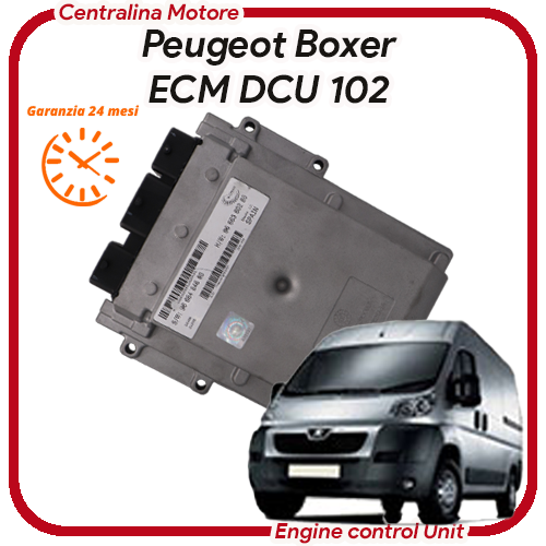 Centralina motore Peugeot Boxer 2.2JTD DCU-102 REVISIONE